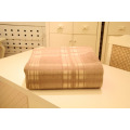 Camel Wool Lattice Blanket / Cashmere Fabric / Yak Wool Textile / Bed Sheet / Bedding